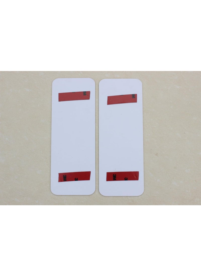 meijiafei Meijiafei Push Pull Door Sticker Sign 8X3for businessstorescafesshops  MoreOutdoor  Indoor Use Black  - Image 2