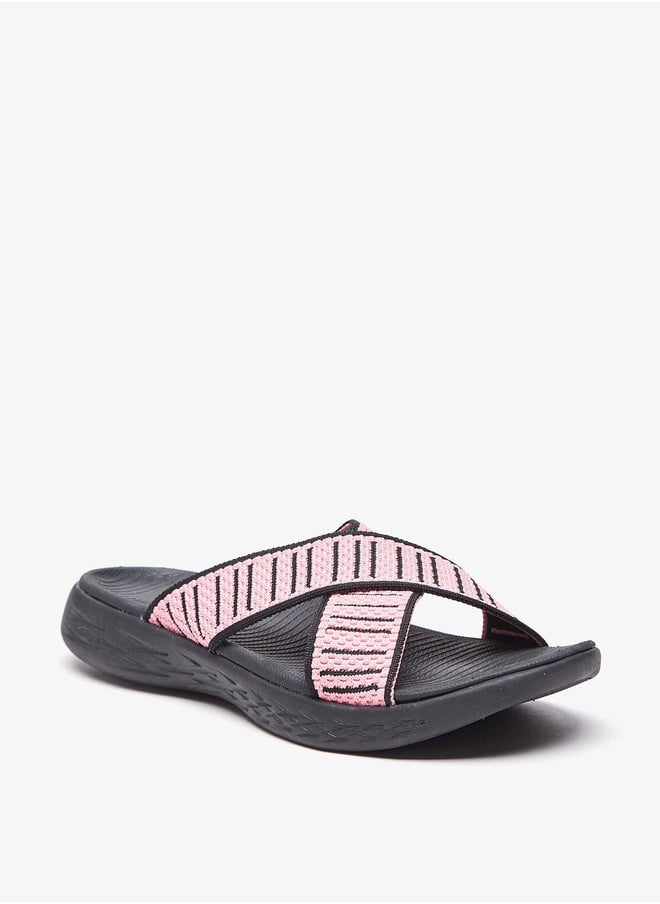 Kappa Women's Cross Strap Slip-On Sandals  - Image 3