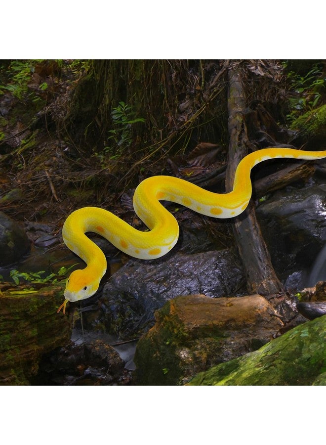 SUPER TOY Rubber Snake Toy for Kids Realistic Snake Prank Toy for Fun Scary Outdoor Play Snake Toys for Parties and Decorations - Image 2