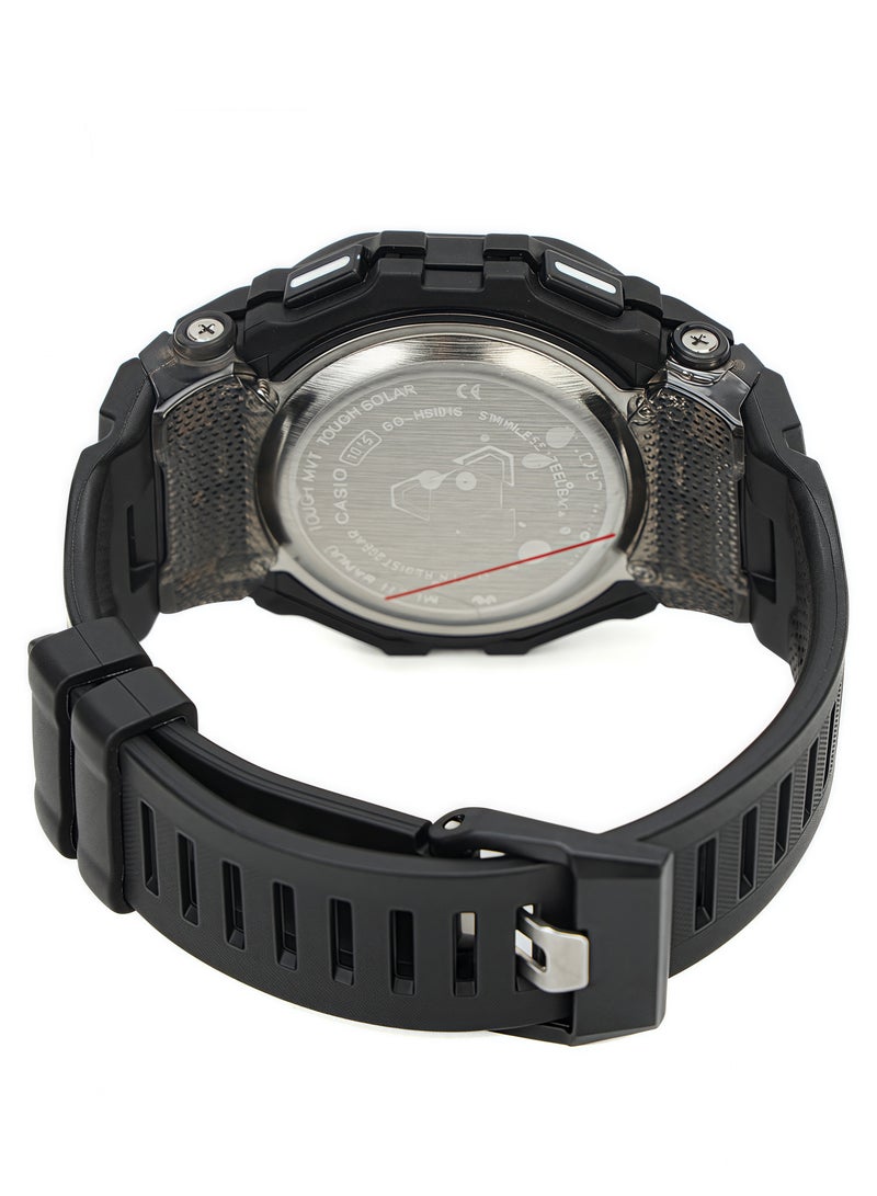 CASAON Casio G-Shock Men's Watch - Quartz Movement, Resin Band and Case, Black Numeric Black Dial - Image 3