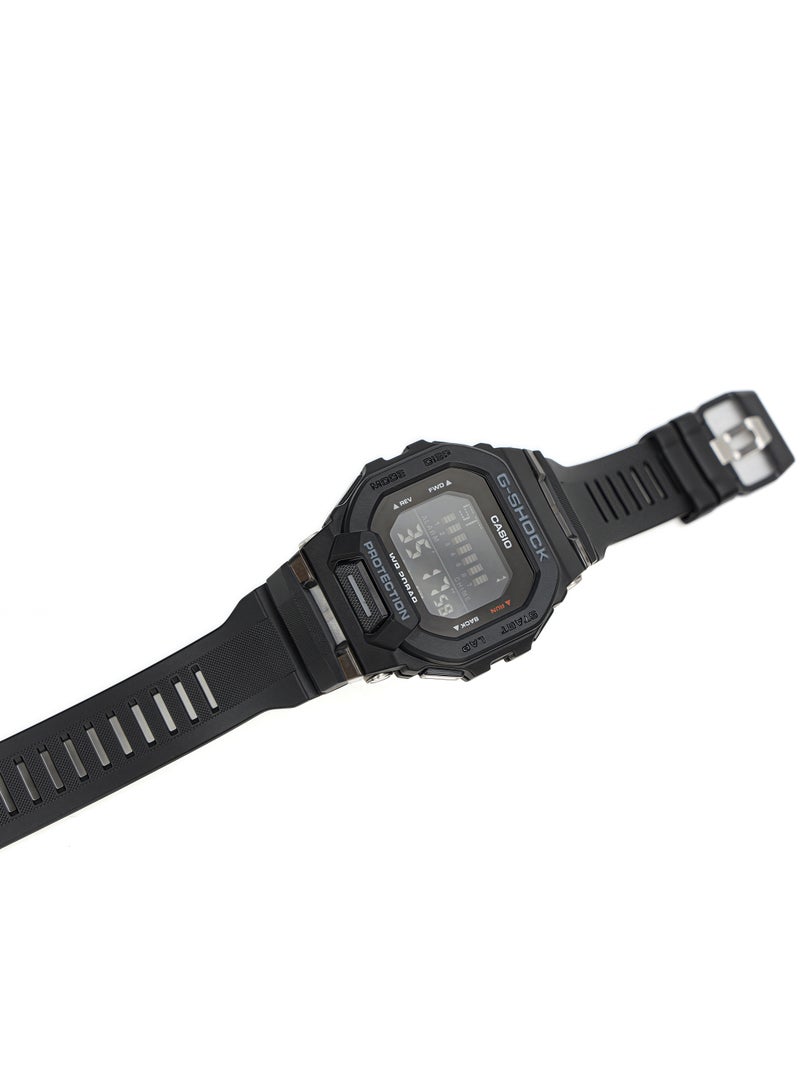 CASAON Casio G-Shock Men's Watch - Quartz Movement, Resin Band and Case, Black Numeric Black Dial - Image 4