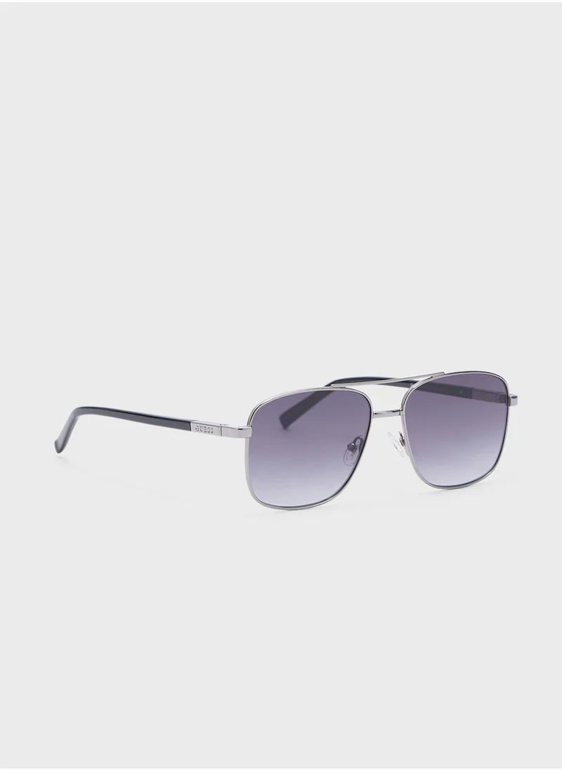 GUESS Gu304010B54 Aviator Sunglasses