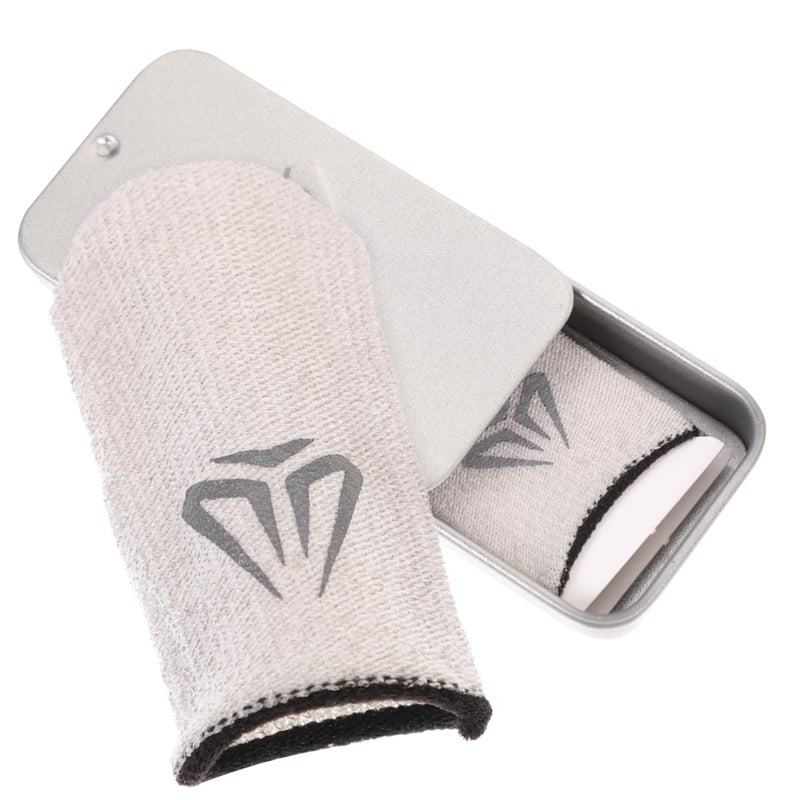 Black Gaming Finger Sleeves For Thumb High Touch Sensitivity Comfortable Mobile Gaming Accessories - Image 2