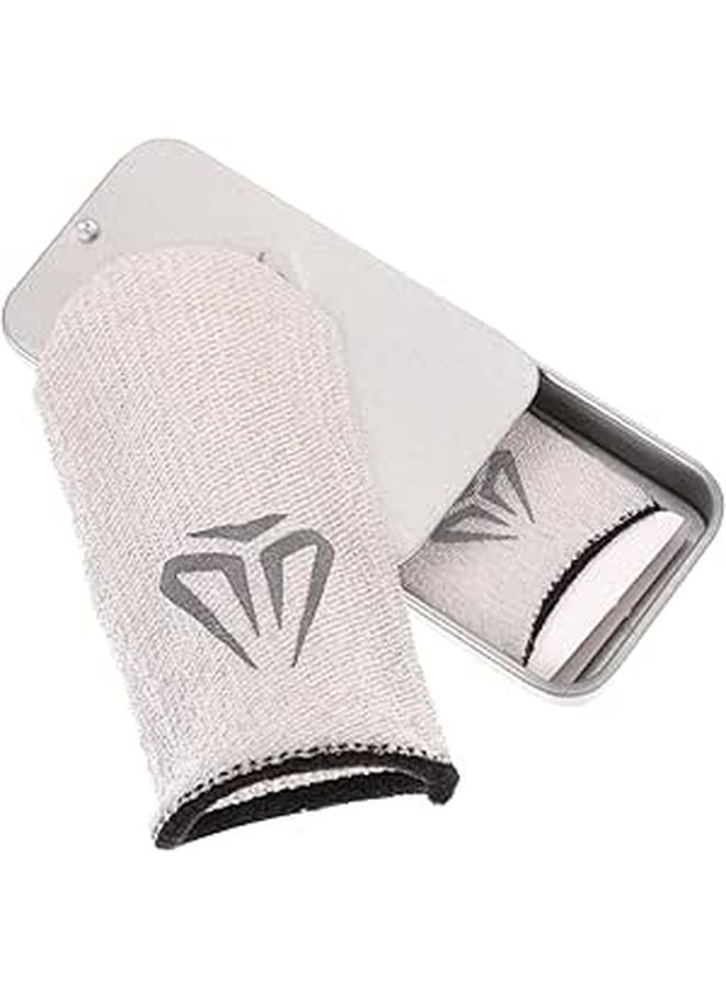 Black Gaming Finger Sleeves For Thumb High Touch Sensitivity Comfortable Mobile Gaming Accessories - Image 1