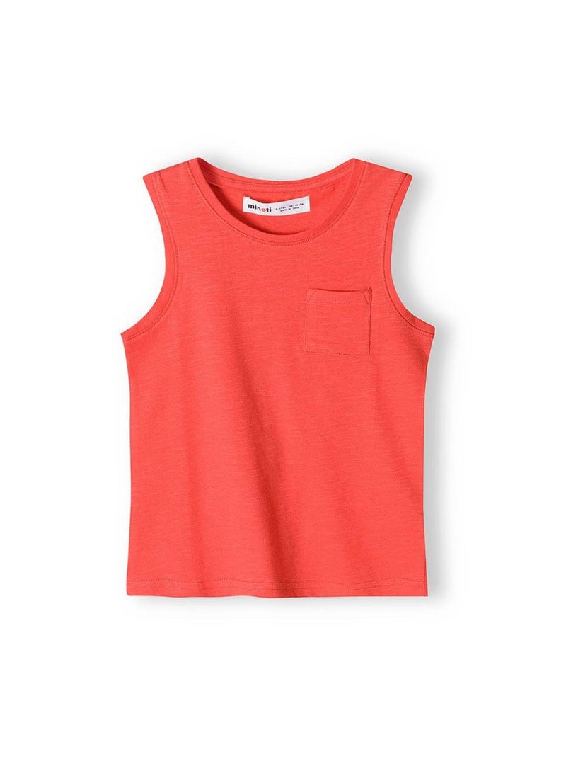 MINOTI Teen Boys Sleeveless Tank Top  - Image 1