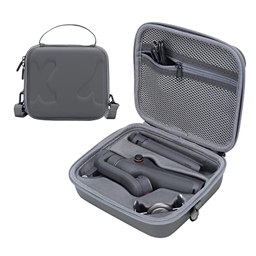 Flyekist Travel Case for DJI OM 6 - Portable Storage Bag Hardshell Carrying Case Fits DJI Osmo Mobile 6 Smartphone Gimbal Stabilizer and Accessories(Grey) - Image 1