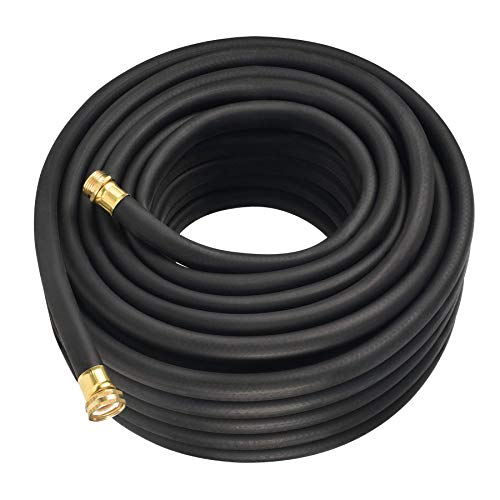 Flexon PH5825CN Premium Rubber Garden Hose, 25ft, Black - Image 2