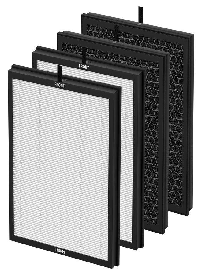 APRIL-FLOWER AP303 AP304 Replacement Filters, Compatible with DAYETTE ＆ FRESHDEW Air Puri-fier AP303/AP304, 3-in-1 Filtration System Replacement Filters,4 Pack - Image 1