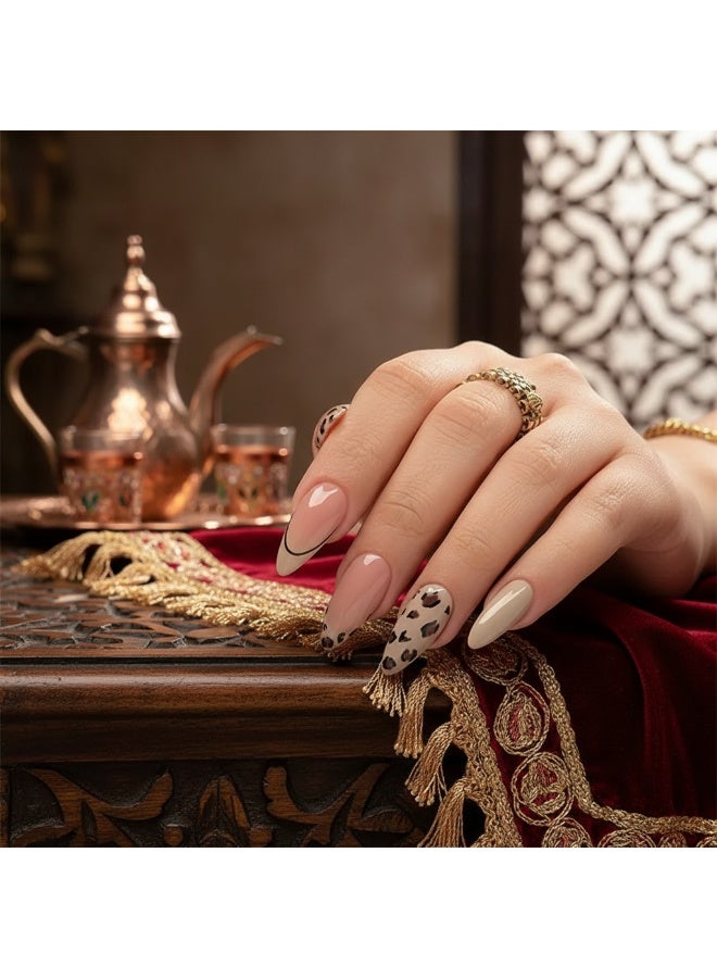 سنسيب نوع الأظافر: أظافر فرنسية ملصقة - حزمة جل ناعم، أظافر فرنسية مزيفة قصيرة، أظافر صالونية الجودة، أظافر ملصقة بسلاسة، أظافر ملصقة بالغراء للنساء، فن الأظافر، تزيين الأظافر. - Image 3