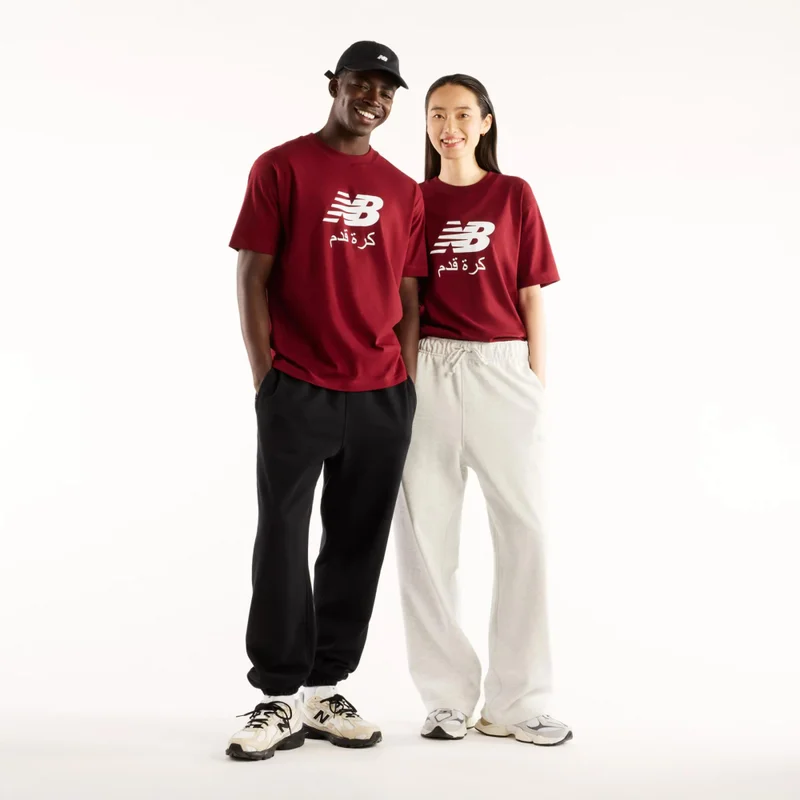 New Balance Mercury Red Men's Soccer ME T-Shirt for Men | Best Price UAE