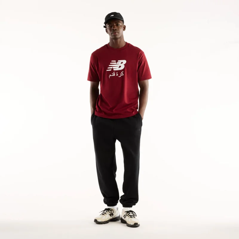 New Balance Mercury Red Men's Soccer ME T-Shirt for Men | Best Price UAE