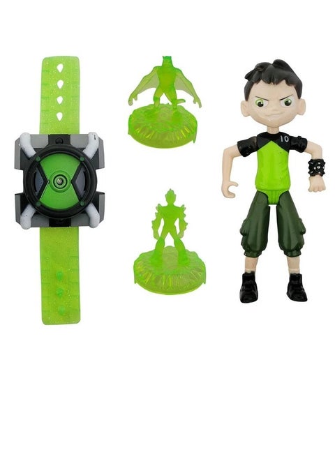Ben 10 Reboot Watch for Kids - Unisex Digital Cartoon Wrist Watch Ultimate Adventure Toy Watch with Interactive Features