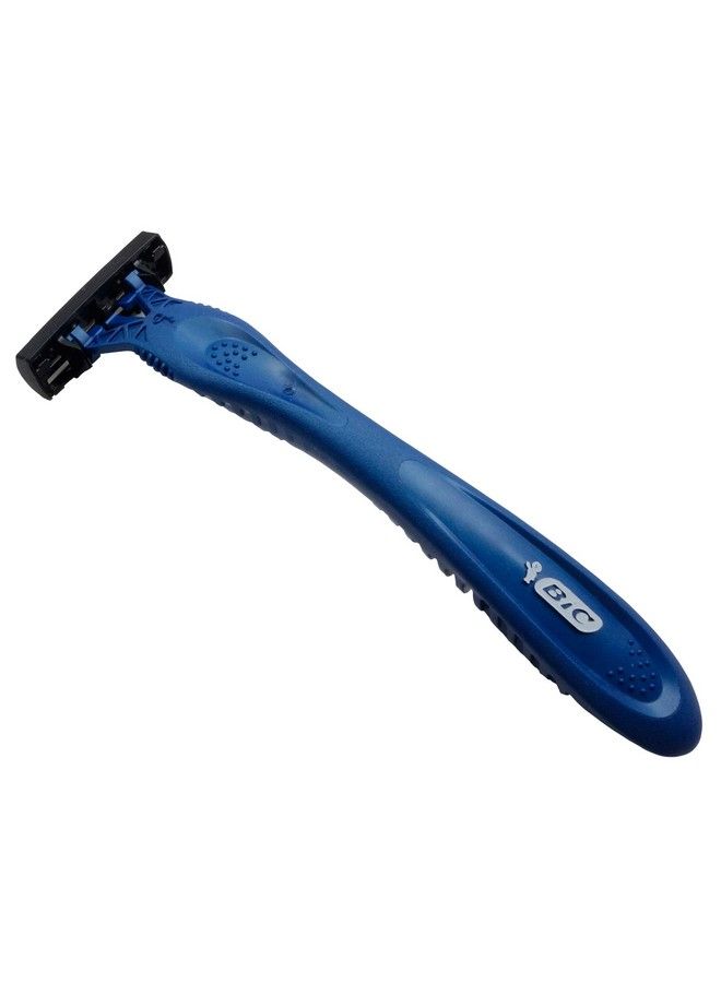 Bic شفرات حلاقة مريحة 3 متقدمة للرجال لحلاقة مريحة للغاية عبوات 4 من شفرات الحلاقة القابلة للاستخدام مرة واحدة مع 3 شفرات - Image 5