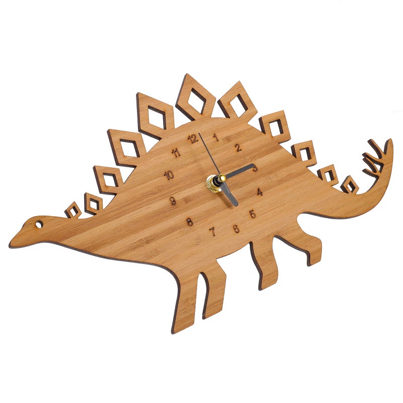 Wall Clock Carton Dinosaur Hanging Clock Mute Household Hanging Clock - Image 1