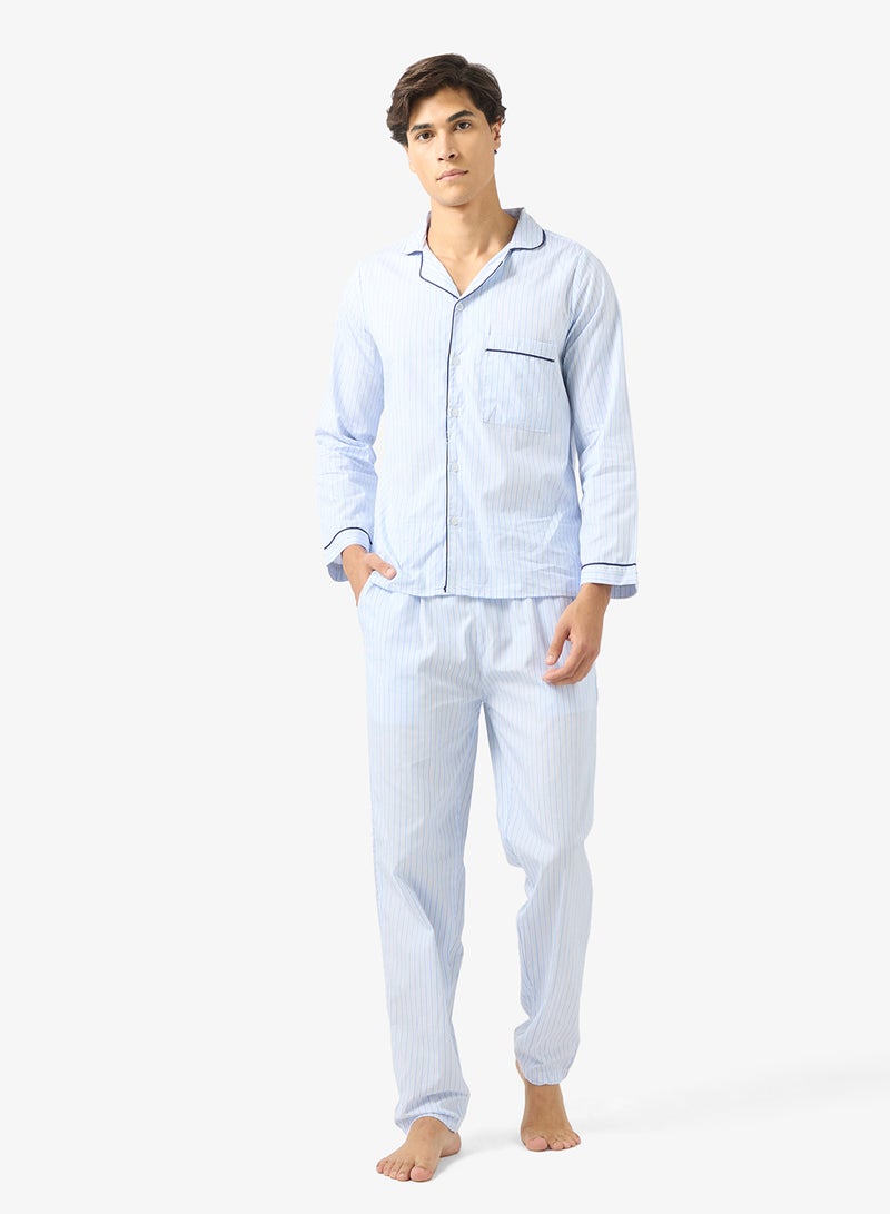 روبرت وود طقم بيجامة قميص وبنطلون - Image 1