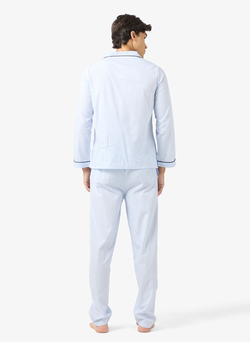 روبرت وود طقم بيجامة قميص وبنطلون - Image 2