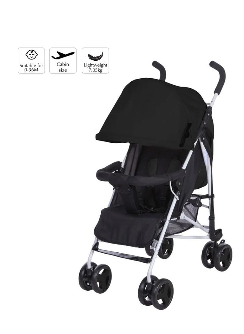 Bumble & Bird Bumble & Bird - Light Baby Travel Stroller - Black  - Image 4