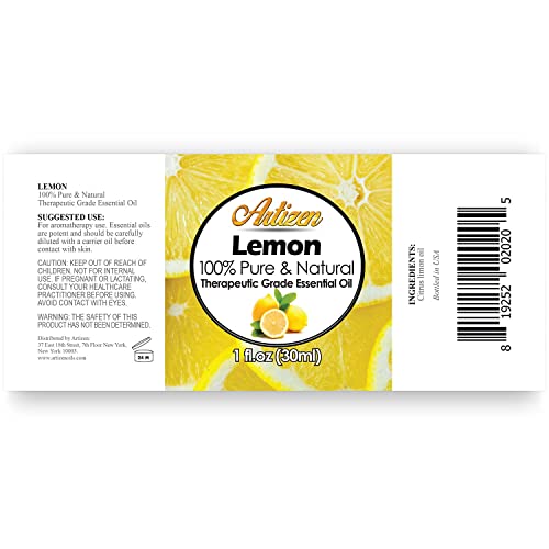 Artizen 30ml Oils Lemon Essential Oil 1 Fluid Ounce - Image 5