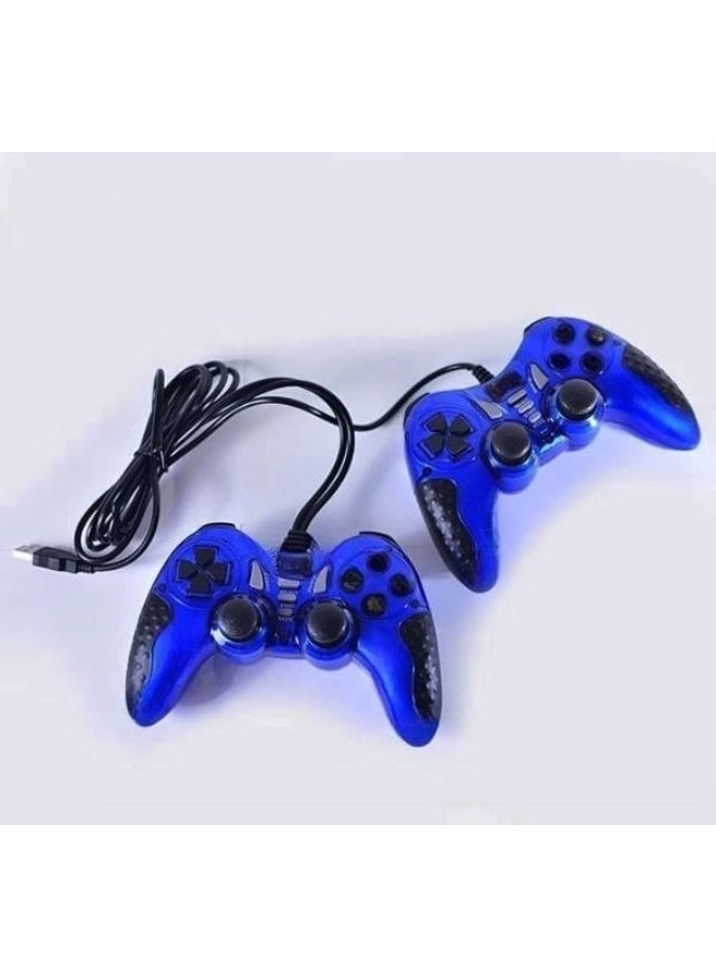 Dual USB Wired Gamepad Controller – Compatible with PC and Laptop – 1.5 Meter Cable Length - Image 1