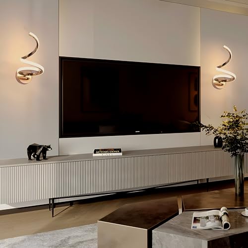FILLISKA Luxurious LED Wall Lamp for Home with Adjustable Colour Changing Function (French Gold-7715)(1 Year Warranty) - Image 3
