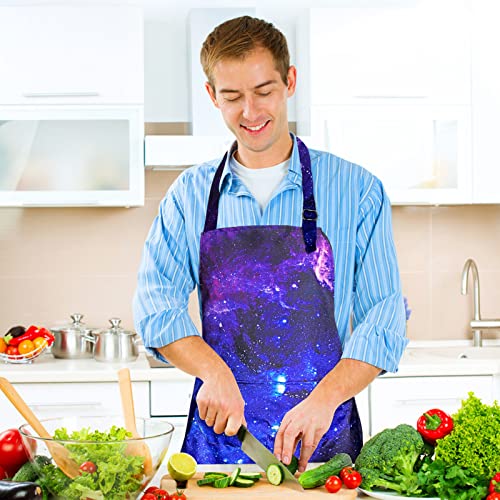 Sosolong Adjustable Waterproof Apron, Apron with 2 Pockets Cooking Kitchen Aprons for Women Men Chef, Adult Gifts - Image 3
