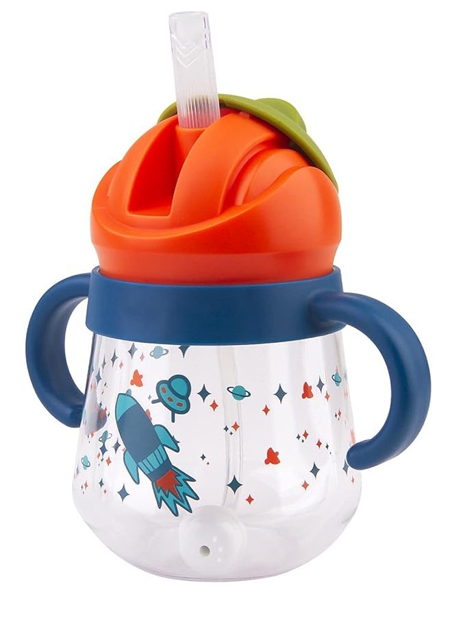 Generic - Sippy Cup For Babies Over 6 Months, Weighted Straw Anti-Spill Cup, Baby Sippy Cup With Handle, Anti-Spill, Leak-Proof Spout Cup 260 ML, BPA-Free - Image 1