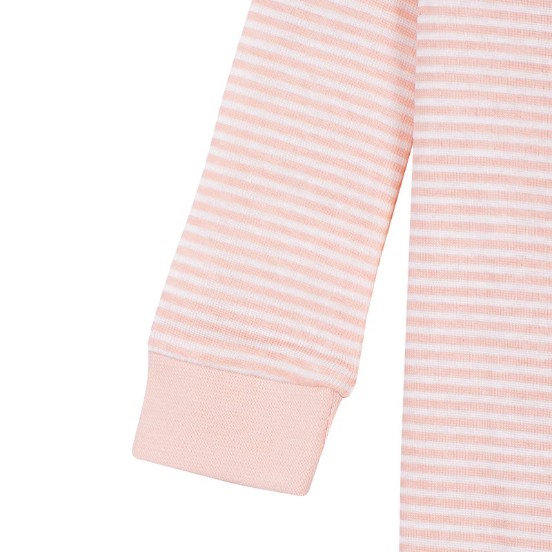 Gerber Baby Girls 2-Pack Footed Pajamas, Love Pink, 12 Months - Image 4