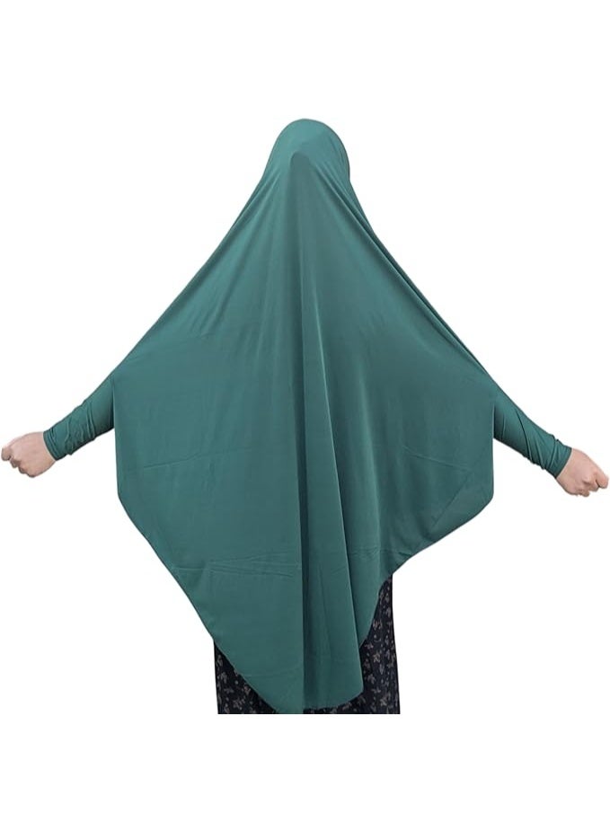 Women's Prayer Khimar – Long Sleeve Prayer Khimar Made from Soft Zayda Fabric | Ideal for Prayer, Balcony Wear, Receiving Guests, and Everyday Use - Image 2