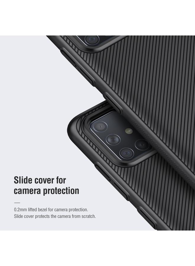 Nillkin Case For Galaxy A71 Black Mirror Series PC Camshield Full Coverage Dust-proof Scratch Resistant Mobile Phone Case - Image 5