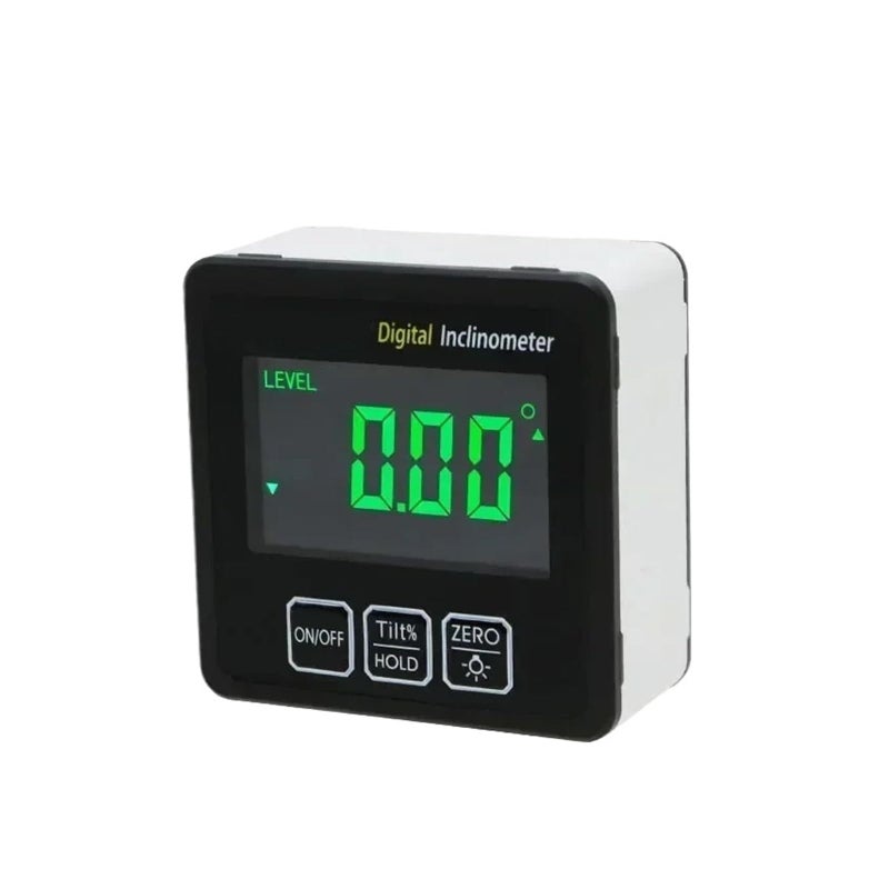 Digital Angle Gauge Protractor With Backlight IP65 Aluminum Alloy Box Level Finder - Image 2