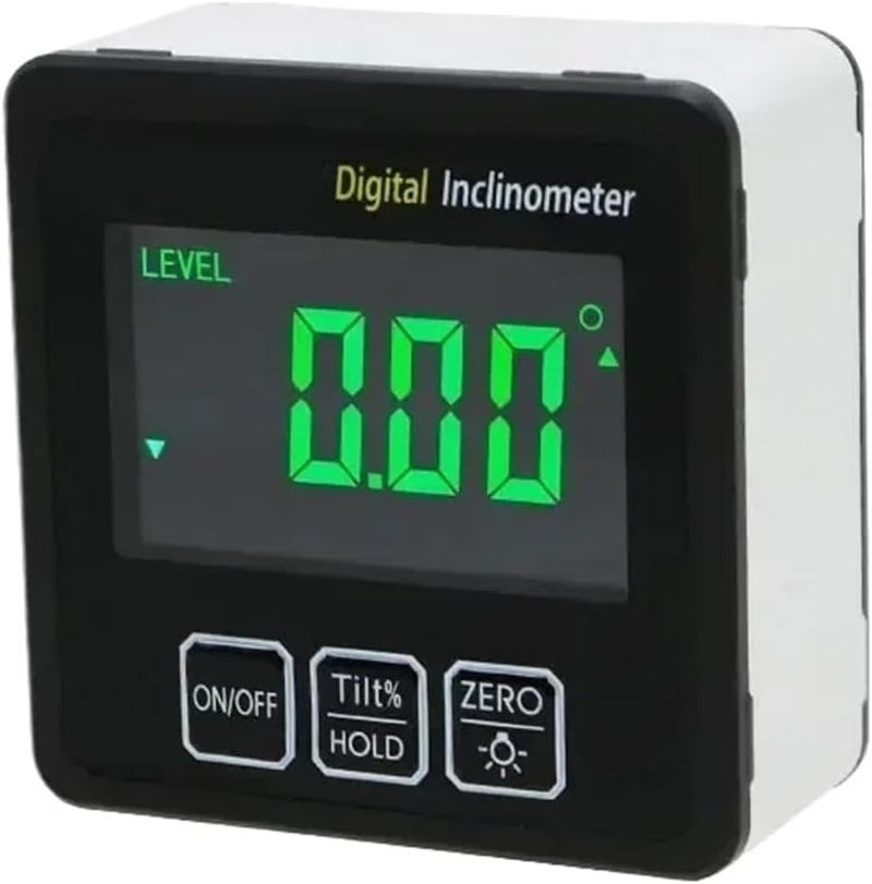 Digital Angle Gauge Protractor With Backlight IP65 Aluminum Alloy Box Level Finder - Image 1