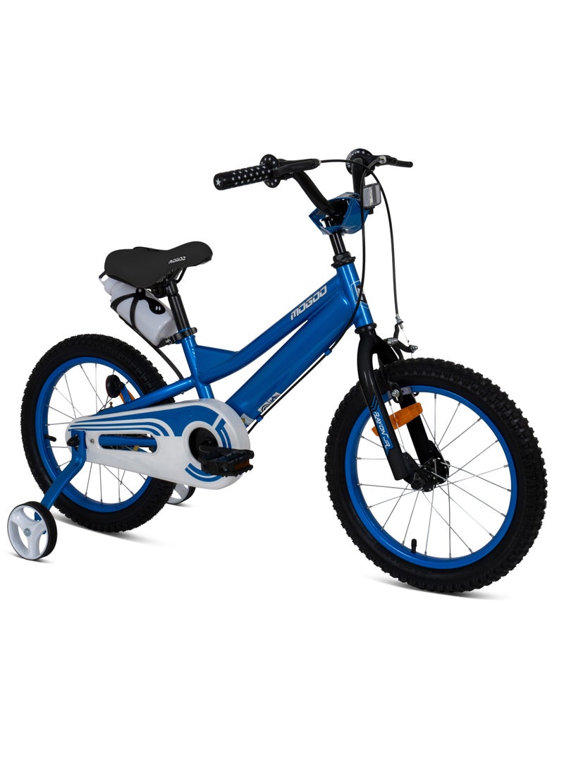 MOGOO Rayon Junior 14-Inch Kids Bike | 14-Inch Wheel Size | Adjustable Seat | 100% Assembled | For Kids | Blue - Image 2