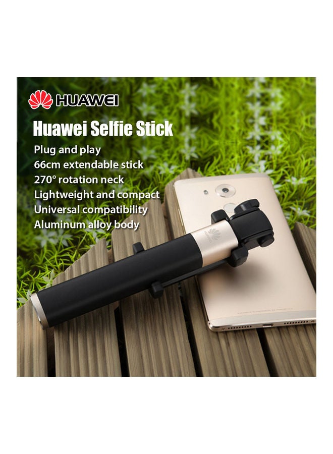 HUAWEI Wired Monopod Selfie Stick Gold/Black - Image 5