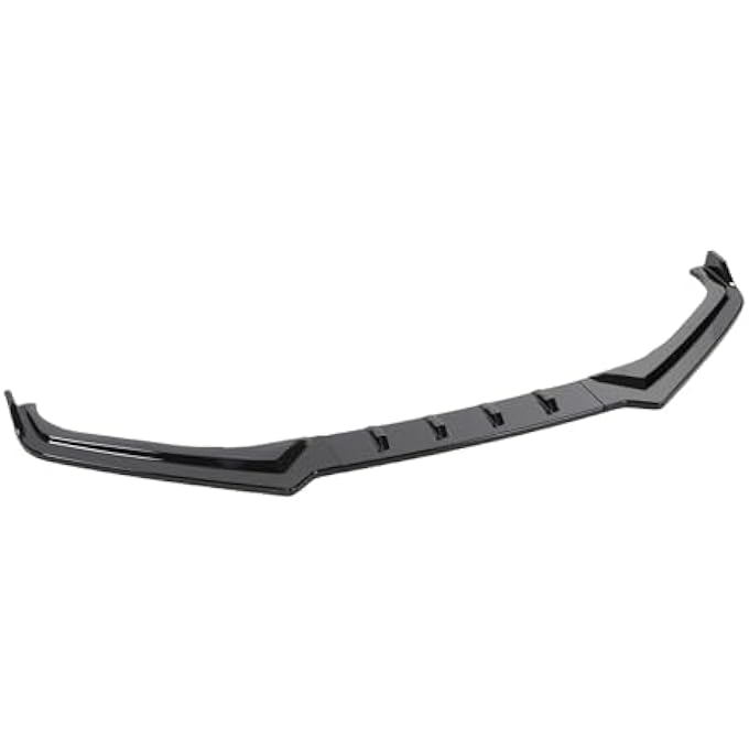 Jiawu Front Bumper Lip Spoiler Replacement Seamless Fit Fit for Subaru BRZ 2017-2021 Sporty Aesthetic Weatherproof Front Lip Guard Protector for Car Enthusiasts (Glossy Black) - Image 1