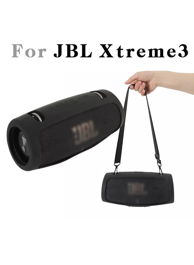 Suitable For Jbl Xtreme 3 ​​War Drum Third Generation Bluetooth Speaker Silicone Sleeve Storage Bag Speaker Portable Bag Anti-Collision Silicone Speaker Storage Bag - Image 1