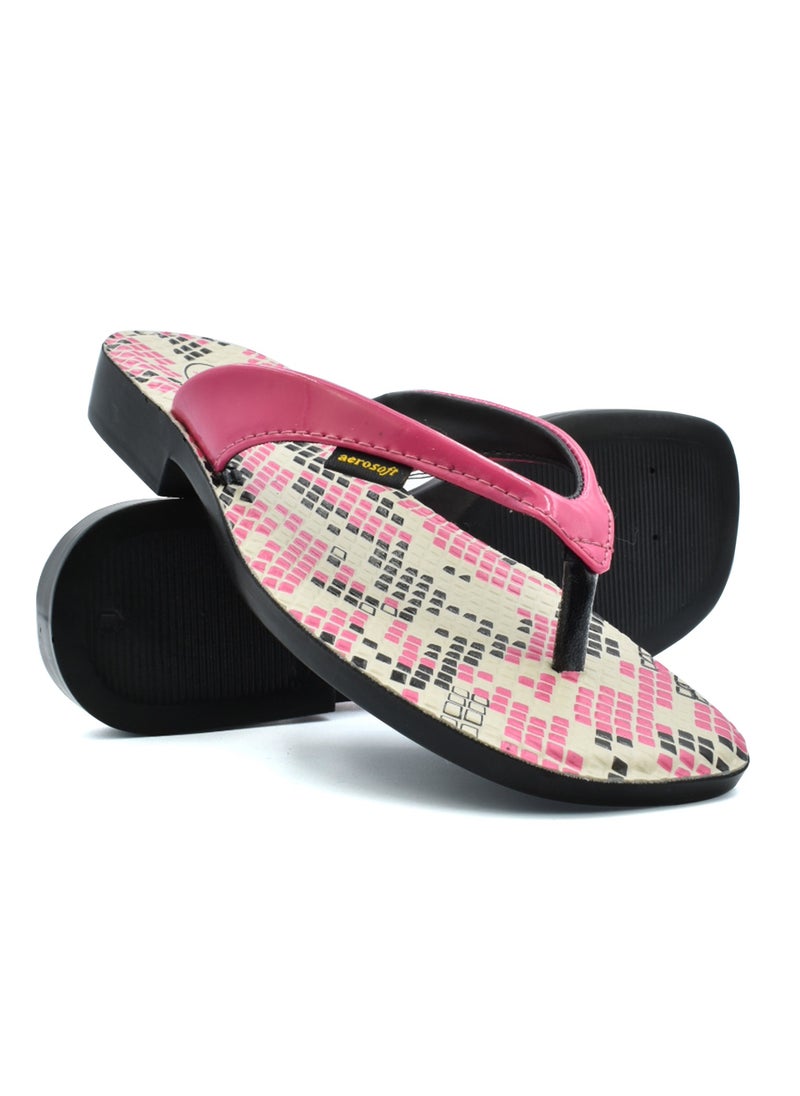 aerosoft Aerosoft S3068 Fuchsia Ladies Slippers  - Image 1