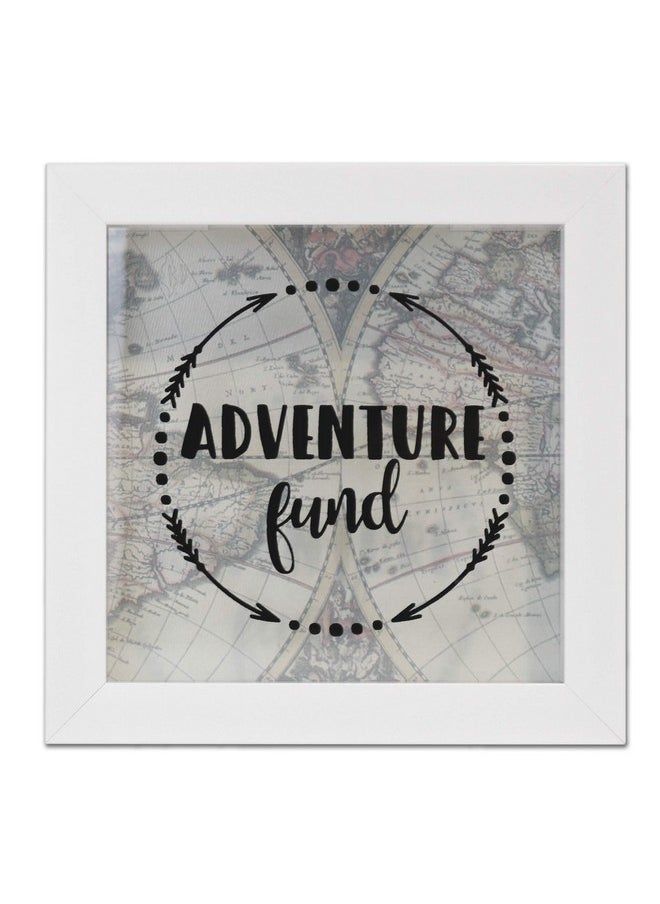 Lawrence Frames 8X8 Adventure Fund White Shadow Box Frame  - Image 1