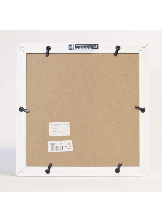 Lawrence Frames 8X8 Adventure Fund White Shadow Box Frame  - Image 4