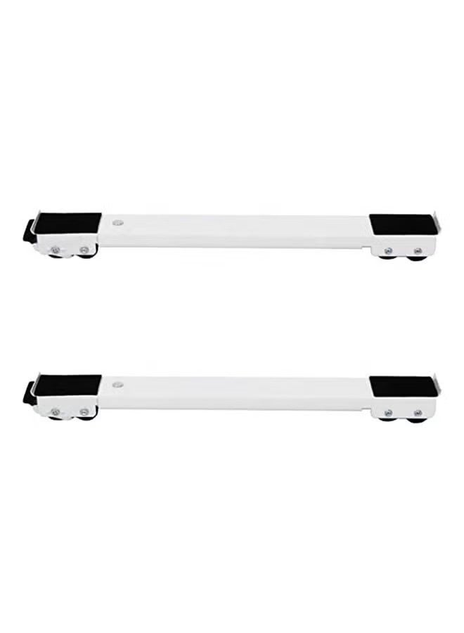 Washing Machine Base Stand Movable Multi Functional Furniture Dolly Base For Washing Machine Dryer Refrigerator Applianc Multicolour 18*2*1.5cm - Image 1