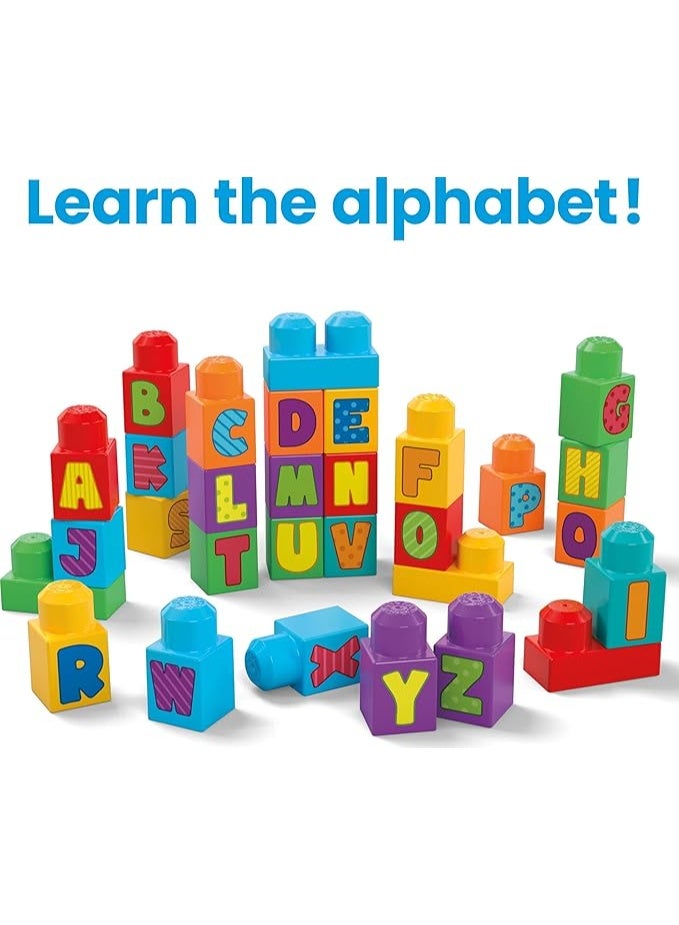 Megablocks Mega Blocks ABC Building Bag HRR60 - Image 5