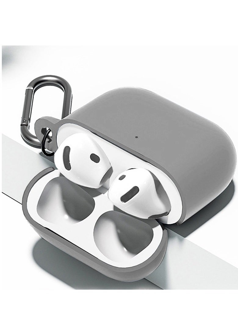 Generic - Soft Silicone Protective Case Cover for AirPods 4 with Cleaner Kit and Keychain - Image 1