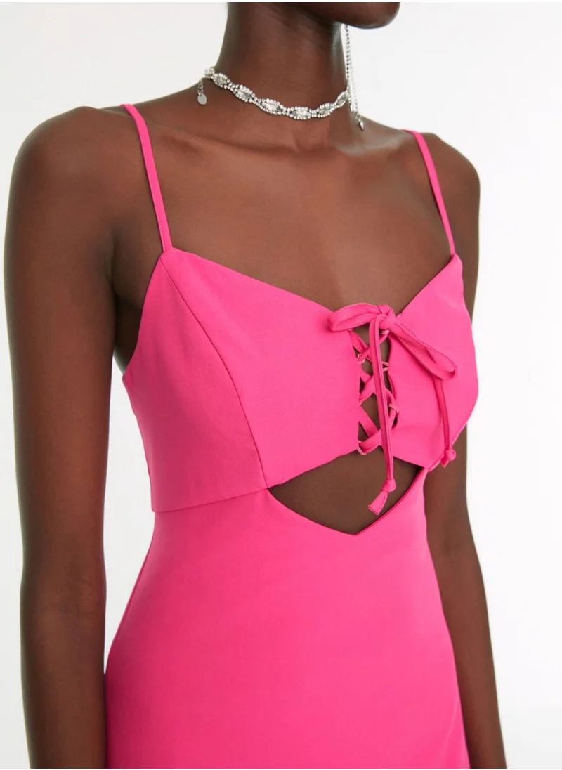 trendyol Strappy Cut Out Detail Dress