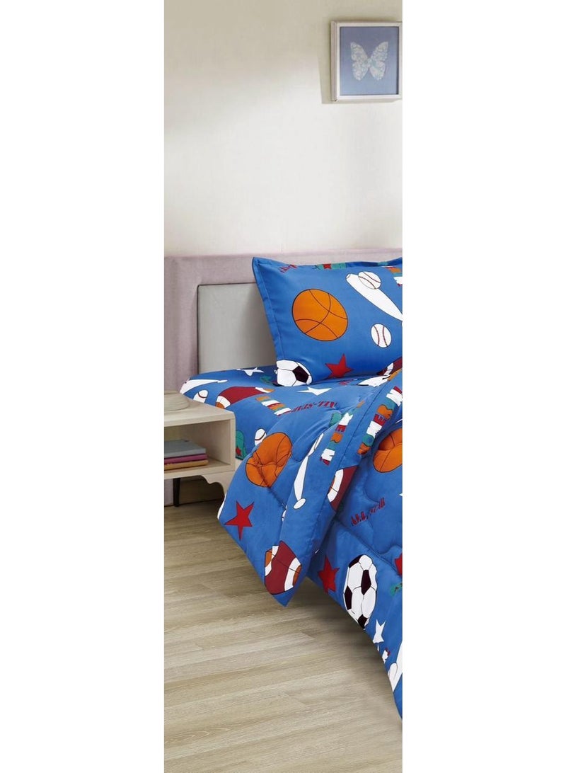 مينجلي مفرش رسوم أطفال ليمنح طفلك الراحه ويضيف المرح إلى قلبه من المايكروفايبر مقاس ١٧٠*٢١٠ سم - Image 2