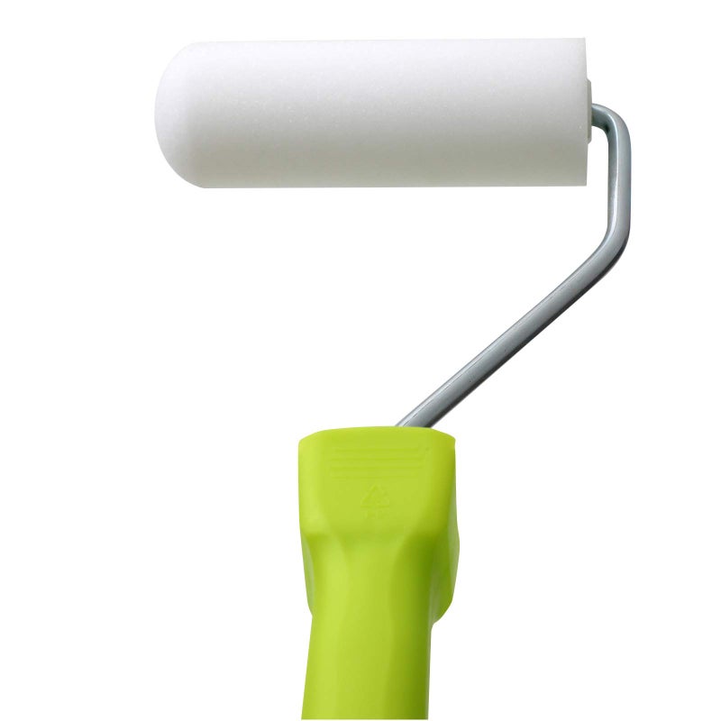 كوبو مجموعة علبة طلاء إسفنجية من الفوم مقاس 4 بوصات، غطاء دوار صغير يمكن إعادة تعبئته مع إطار علبة طلاء بطانات إسفنجية عالية الكثافة، مجموعة إسفنجة صغيرة لقيلولة حوض الاستحمام (15 قطعة) - Image 5