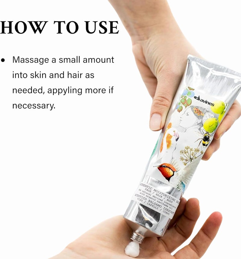 Davines Authentic Moisturizing Balm for Hair - 5.07 Fl.Oz. - Image 4