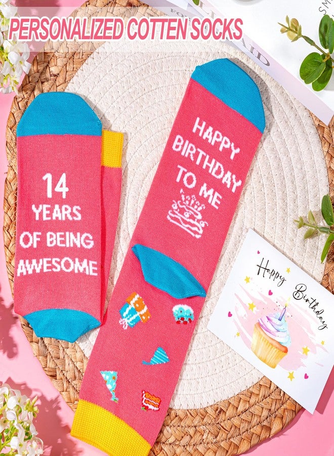 Frerdui 14 Year Old Girl Birthday Gifts, 14th Birthday Gift Set for Teen Girls, Best Gifts for 14 Year Old Girls, Trendy Teen Girl Gift Basket, 14th Bday Decorations Box for Her - Image 4