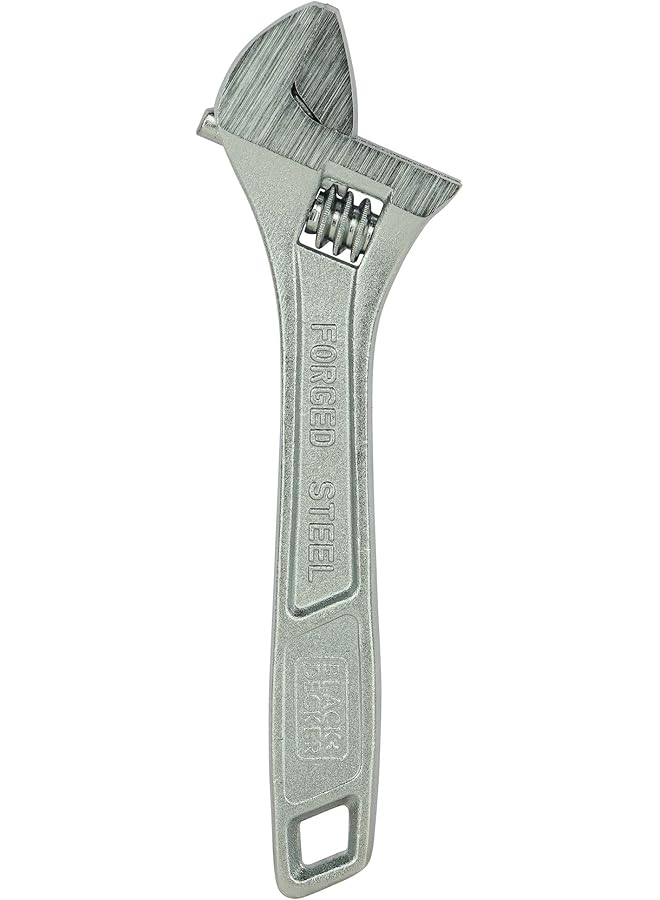 BLACK+DECKER 150Mm Adjustable Steel Wrench Silver Bdht81590 2 Years Warranty - Image 1