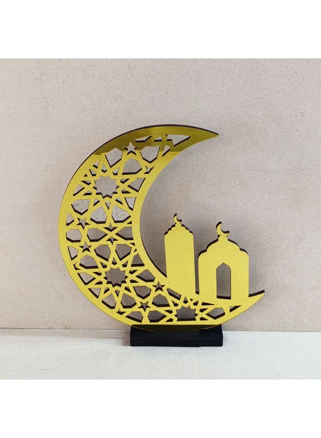 Nariele European and American Moon Castle 3D Ornament - Image 1