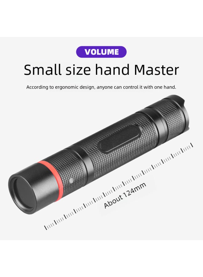 Purple Light Identification Lamp Cat Moss Detection UV Filter 365NM Portable Money Detector Fluorescent Detection Purple Light Direct Sales-Product Specifications:UV 5W Purple Lamp-USB Model  - Image 3