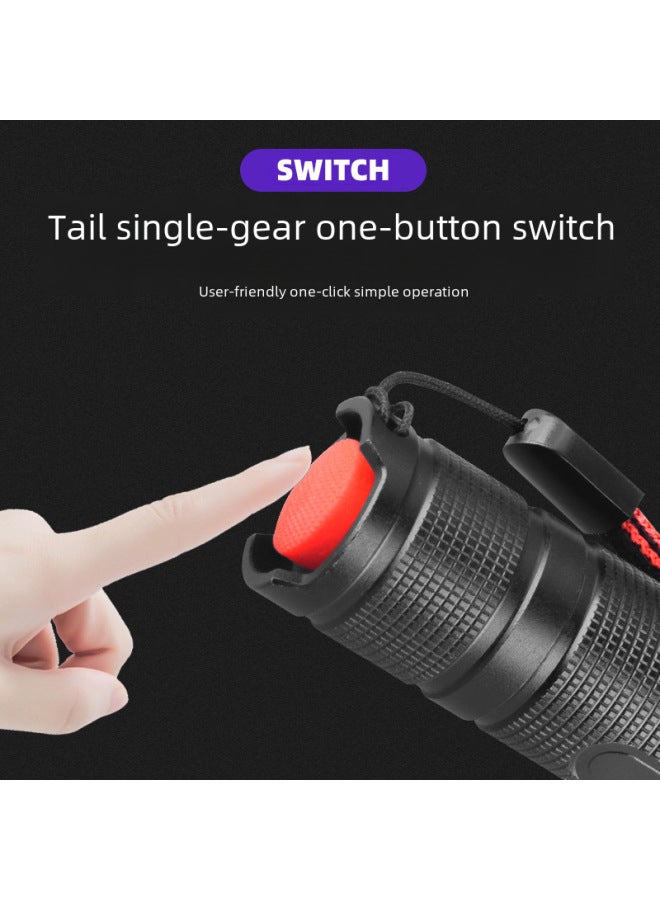 Purple Light Identification Lamp Cat Moss Detection UV Filter 365NM Portable Money Detector Fluorescent Detection Purple Light Direct Sales-Product Specifications:UV 5W Purple Lamp-USB Model  - Image 4